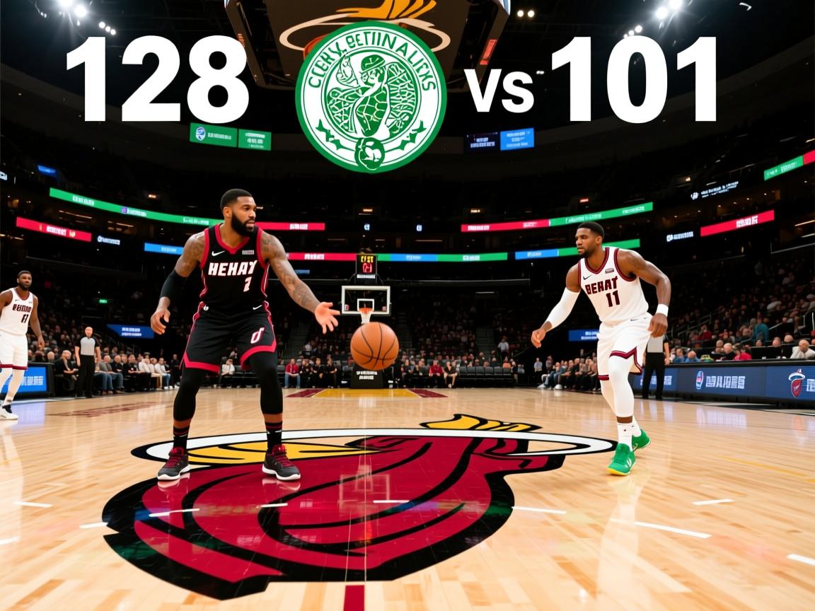 凯尔特人以128比101大胜热火