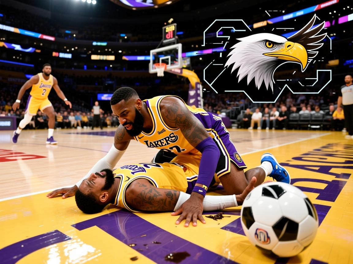 湖人惨败老鹰，遭遇三连败